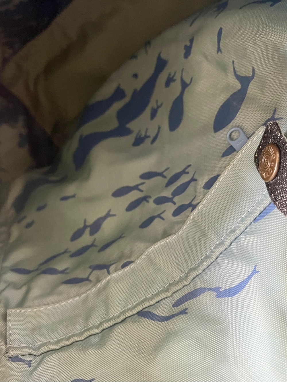 Hunting world denim tote bag - Picture 8 of 13